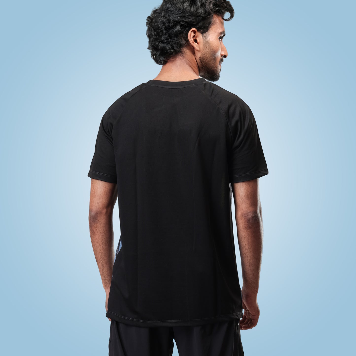 Hyparocks Graphic Printed Black Jersey T-Shirt