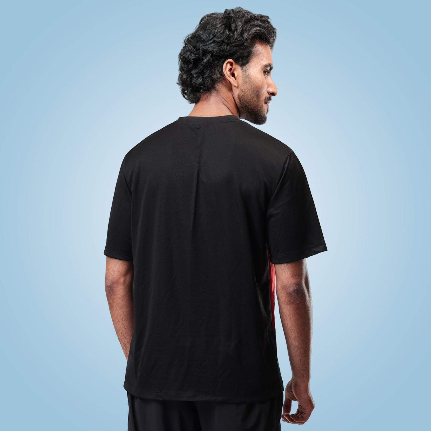 Hyparocks Graphic Printed Black Jersey T-Shirt