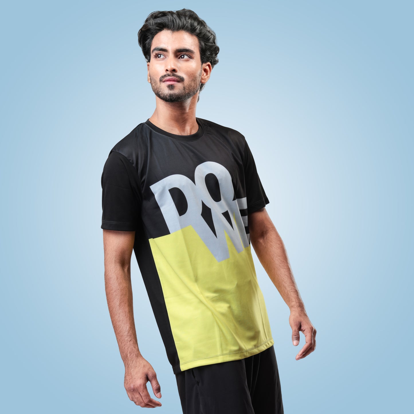 Hyparocks Do We Graphic Printed Black Jersey T-Shirt